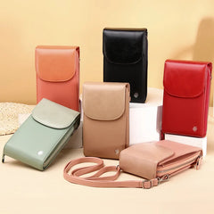 Small Leather Crossbody Bag Women Phone Purse Mini Messenger Bag