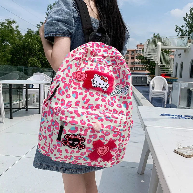 Girls' School Backpack Travel Shoulder Bag Children School Bags