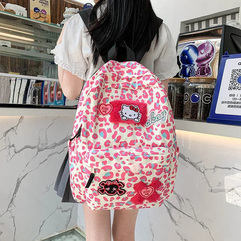 Girls' School Backpack Travel Shoulder Bag Children School Bags
