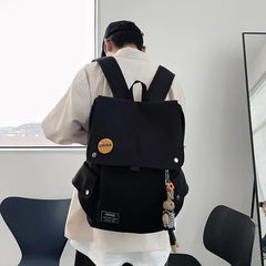 Large Capacity Backpack Contrast College Students Personality Schoolbag Women