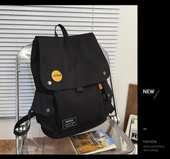 Large Capacity Backpack Contrast College Students Personality Schoolbag Women