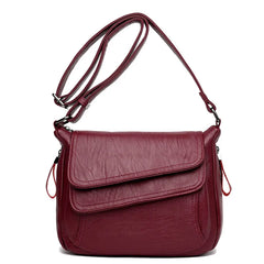 Women Leather Messenger Bag Summer Shoulder Purse