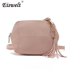 Shell Messenger Bag PU Leather Mini Female Shoulder Bag