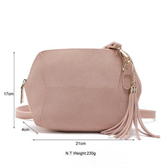 Shell Messenger Bag PU Leather Mini Female Shoulder Bag