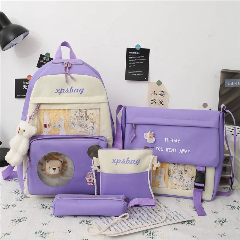 Kids School Backpacks Set for Boys and Girls
