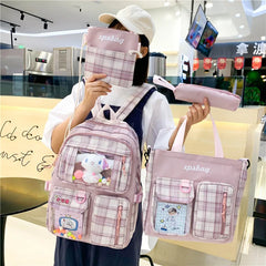 Large Capacity Female Backpack for College Students