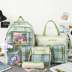 Large Capacity Female Backpack for College Students