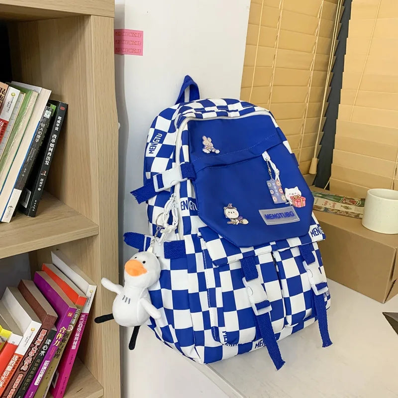 Wind Backpack for Students Schoolbag Female Travel Shoulder Bags