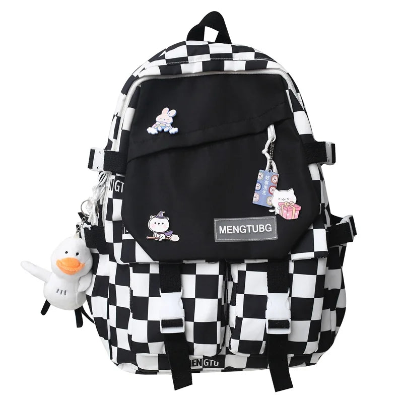 Wind Backpack for Students Schoolbag Female Travel Shoulder Bags