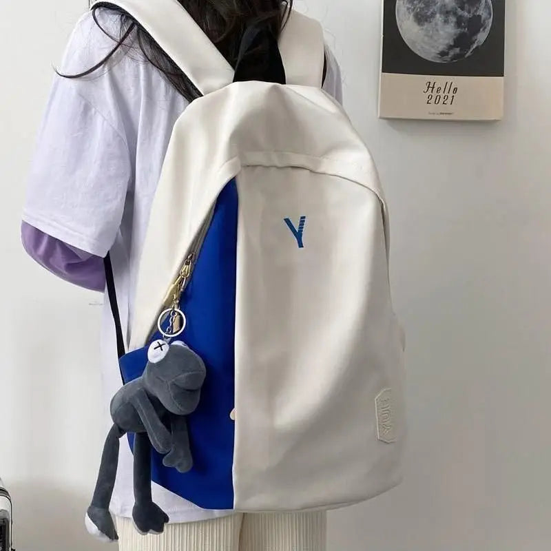 Large Capacity School Backpack for Students, Travel Shoulder Bag