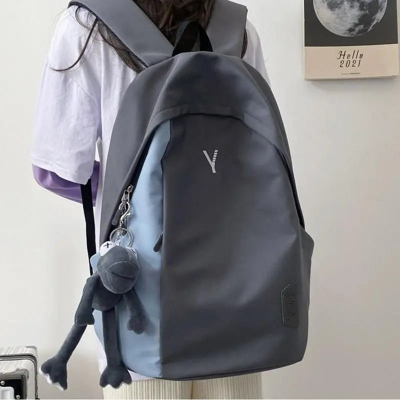 Large Capacity School Backpack for Students, Travel Shoulder Bag