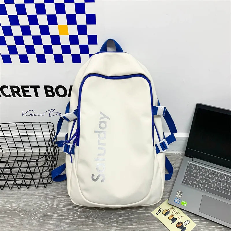 Girls Shoulder Schoolbag College Student Backpack