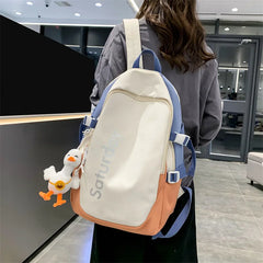 Girls Shoulder Schoolbag College Student Backpack