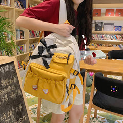 Girls School Bag Travel Backpack Middle School Students Backpacks