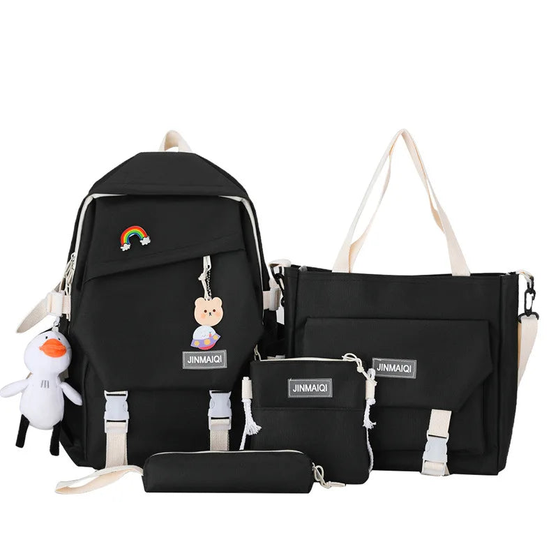 Teenager Girls Large Capacity School Backpacks for Boys Bookbag