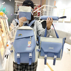 Teenager Girls Large Capacity School Backpacks for Boys Bookbag