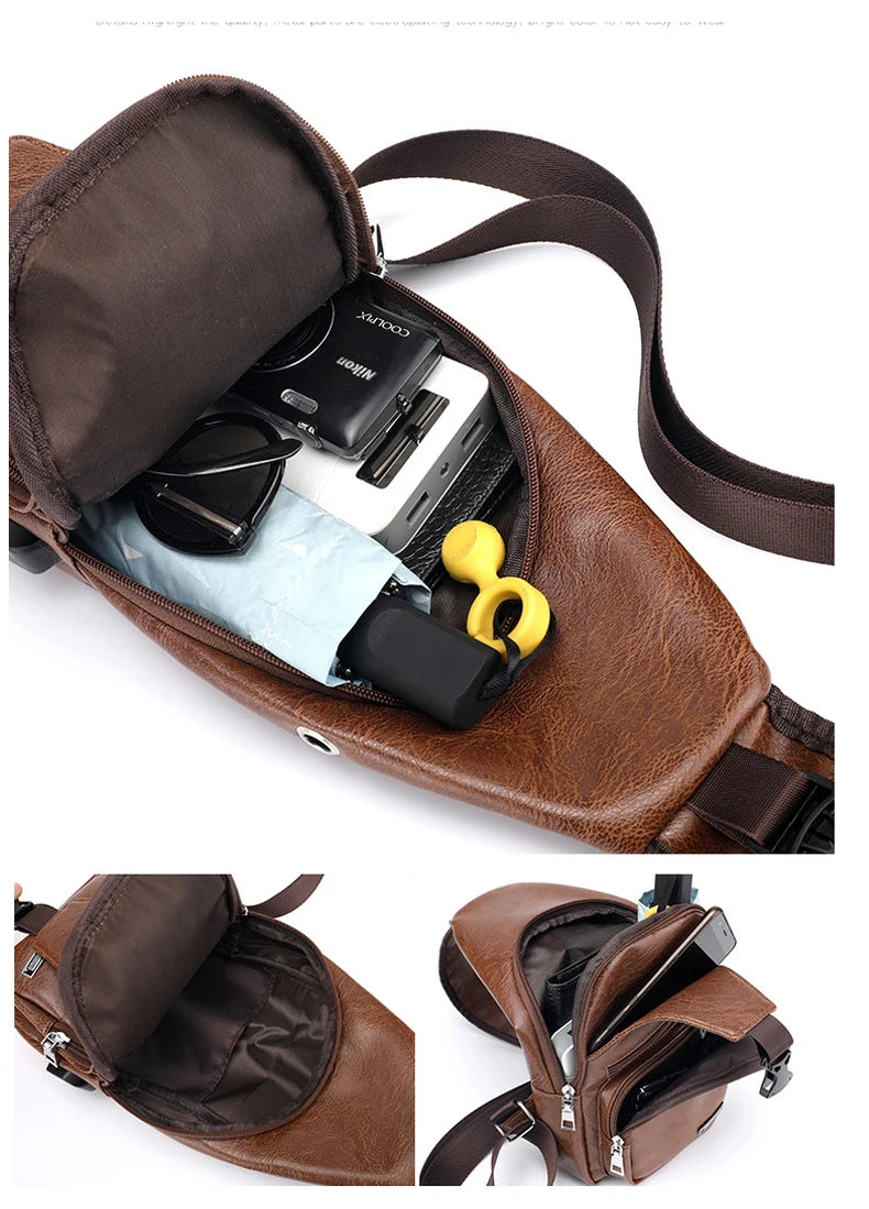 Casual Men's Shoulder Bag Diagonal Bag Waist Bag