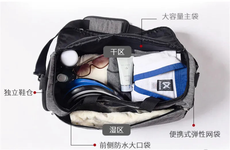 Travel Bag for Men and Women - Large Capacity