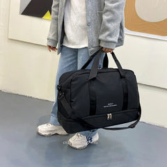 Sports Yoga Gym Handbag Nylon Luggage Crossbody Bag Men's Travel Bag