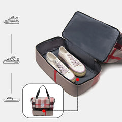 Foldable Duffle Bag Gym Tote Travel Shoulder Bags
