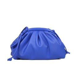 Vintage Clouds Bag PU Leather Shoulder Bag Crossbody Pack