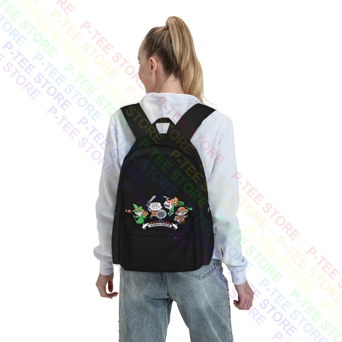 Large Capacity Gamer Backpack Shoe Bag