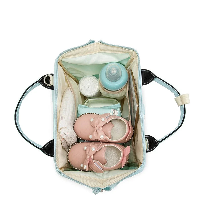 Waterproof Mommy Bag Multifunctional Backpack Large Capacity Lightweight Storage