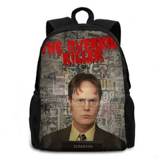 Dwight Schrute Travel Laptop School Backpack Bag