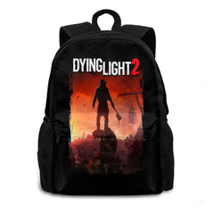 Dying Light 2 Video Game Backpack For Student School Laptop Travel Bag