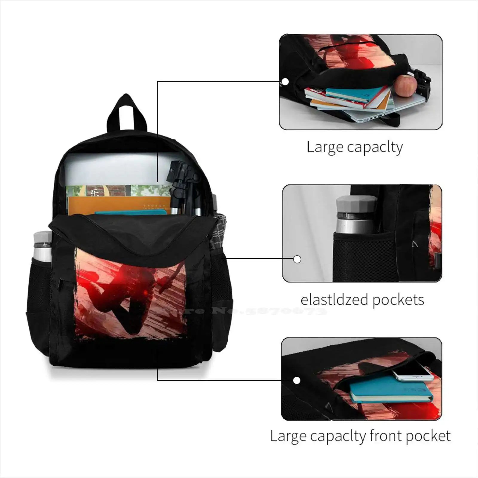 Dying Light 2 Video Game Arrivals Satchel Schoolbag Backpack
