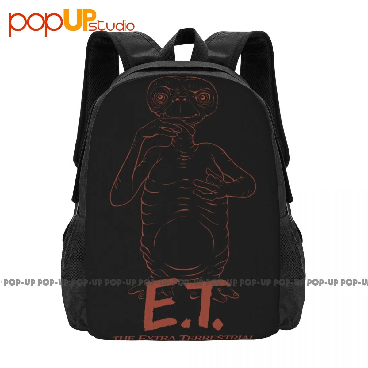 E.T The Extra Terrestrial Alien Swag Backpack Gym Art Print Sport