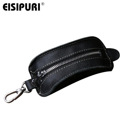 Leather Key Wallet Pouch Business Men Key Case Bag Holder