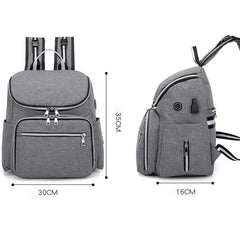 ELVASEK Large-Capacity Mommy Bag Backpack