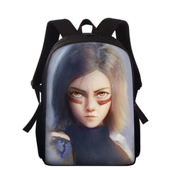 Battle Angel Print School Bag For Teenagers