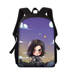Battle Angel Print School Bag For Teenagers