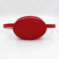 Women's Saddle Waist Bags in Pu Leather