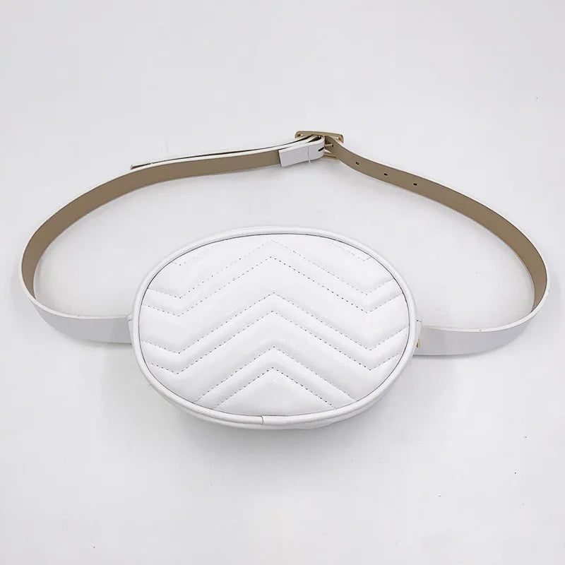 Women's Saddle Waist Bags in Pu Leather