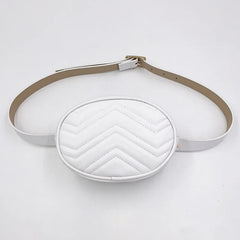 Women's Saddle Waist Bags in Pu Leather