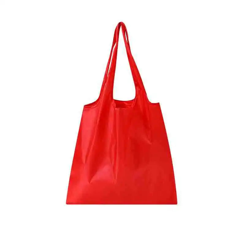Eco Shopping Bag Printing Foldable Reusable Tote Folding Pouches Convenient
