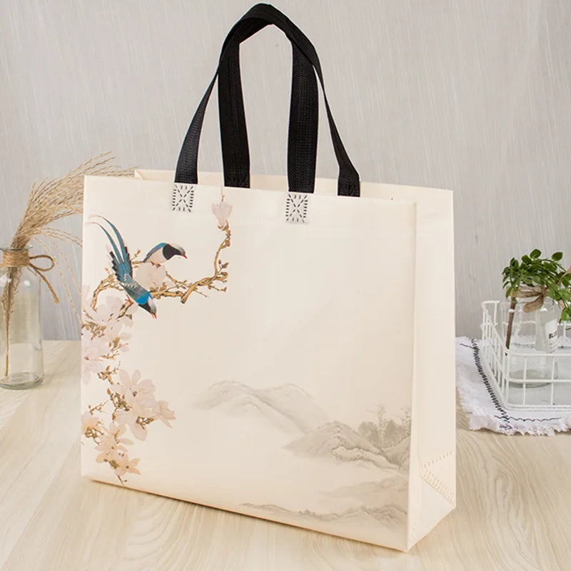 Reusable Non-woven Clothing Bag Portable Shopping Pouch