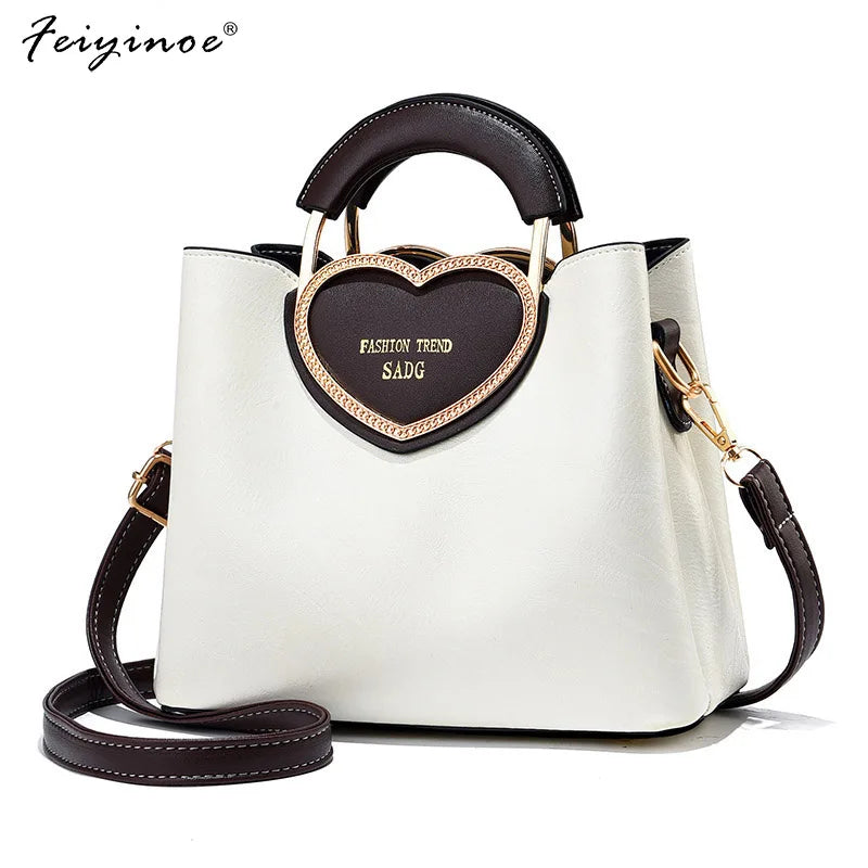 Edition Ladies Hand Bag Love Hardware Shoulder Slope PU