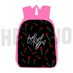 Egor Kreed Kids Backpack, Pink School Bag, 3D Anime Design