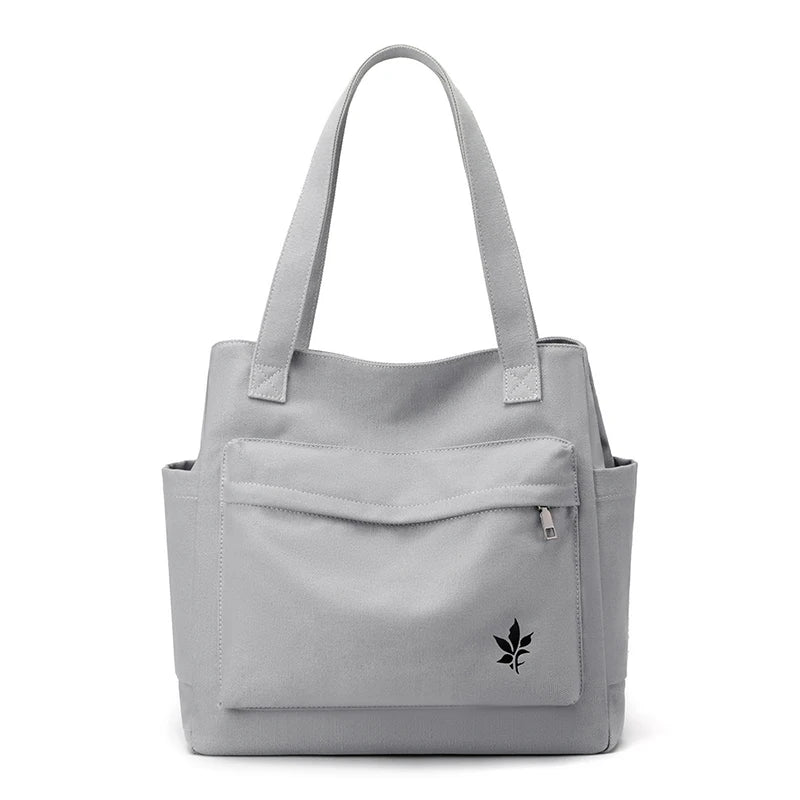 Canvas Women's Shoulder Bags Mother Bag Casual Tote Handbags Ladies Top-Handle