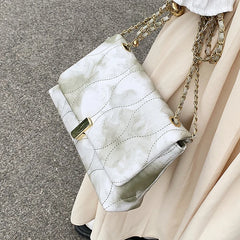 Women Shoulder Bag All-Match Chains Messenger Bags PU Leather Handbags