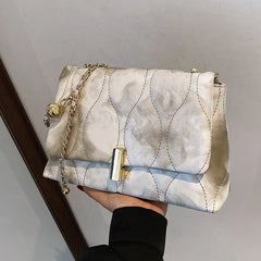 Women Shoulder Bag All-Match Chains Messenger Bags PU Leather Handbags