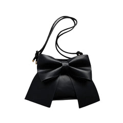 Shoulder Bag Solid Bowknot Handbag Stylish Female Underarm Tote Bag