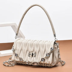 Leisure Temperament Female Bag with Lock