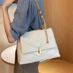 Large Capacity Tote Bag Chain Shoulder Messenger Bag