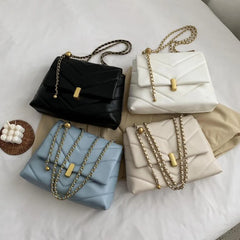 Large Capacity Tote Bag Chain Shoulder Messenger Bag