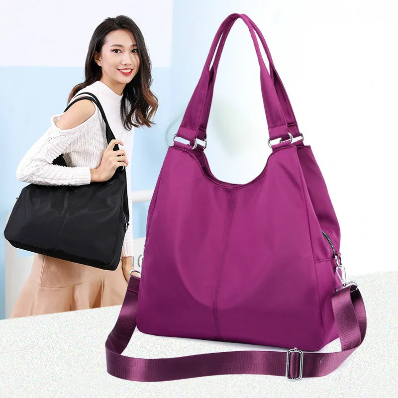 Women's Oxford Handbag Multifunction Messenger Bag